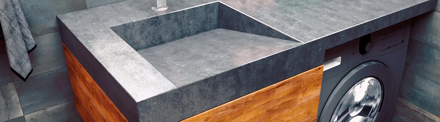 Керамогранит для раковины — практичность камня, точная геометрия и безупречный вид в ванной и кухне