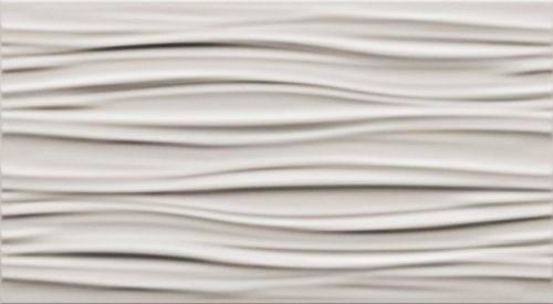 3D White Curvy  Матовая  30,5x56