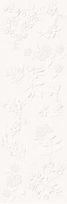  Jardin White Flower  Матовая   Ректификат  40x120 / Основное большое изображение