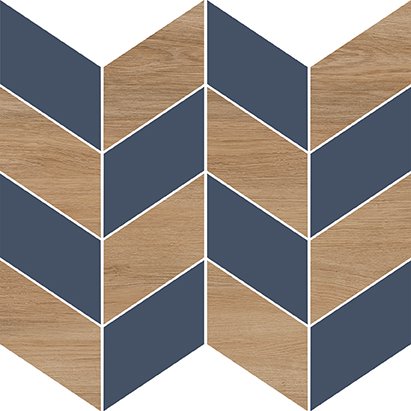 Love You Navy  A сатиновая синий 29x29