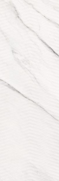 Meissen Keramik Carrara Chic рельеф шеврон белый 29х89 / Основное большое изображение