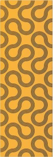Spin Yellow-Black Geo 25х75