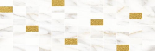 Aragon  мозаичный белый золото MM60157 20х60