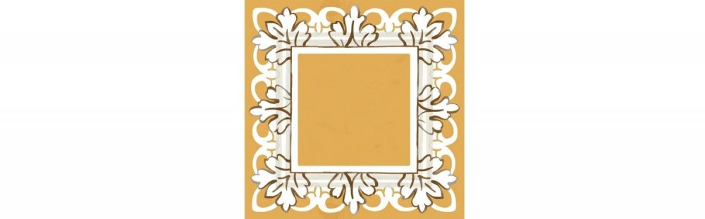 Kerama Marazzi Декор Алмаш  Желтый Глянцевый 9,8х9,8 / Основное большое изображение