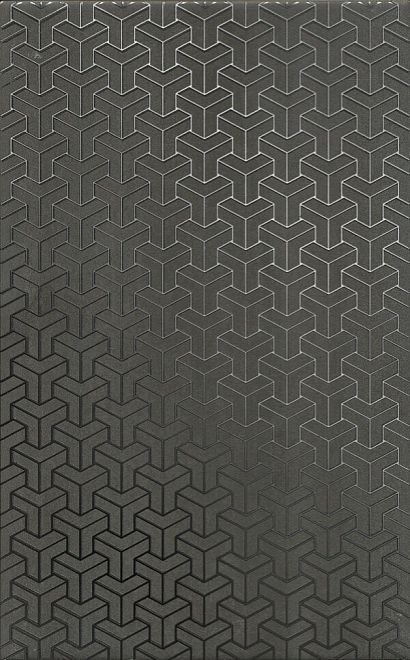 Kerama Marazzi Декор Ломбардиа Антрацит 25х40 / Основное большое изображение