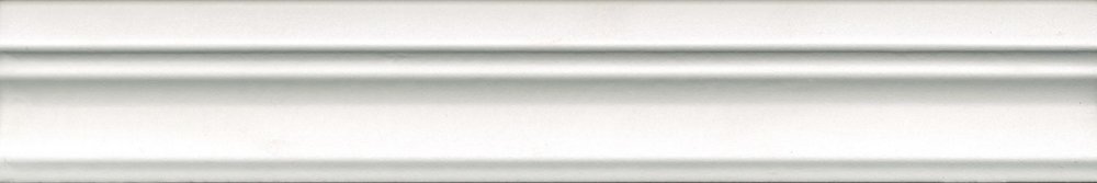 Kerama Marazzi Бордюр Багет Магнолия Белый Матовая Обрезной 30х5 / Основное большое изображение