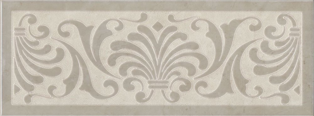Kerama Marazzi Декор Монсанту 1 Бежевый Светлый 15х40 / Основное большое изображение