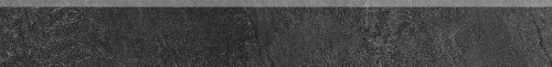 Про Стоун Плинтус Черный Обрезной 9мм  9.5×60