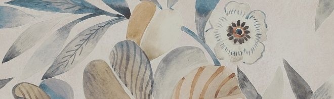Kerama Marazzi Декор Тракай 9 Глянцевый 8,5х28,5 / Основное большое изображение