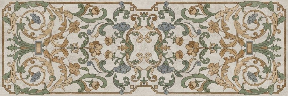 Kerama Marazzi Декор Эвора Глянцевый Обрезной 30х89,5 / Основное большое изображение