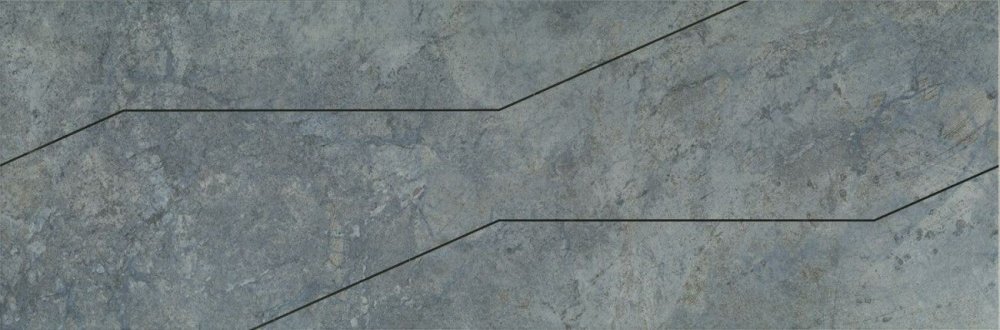 Kerama Marazzi Декор Эвора Синий Светлый Глянцевый Обрезной 30х89,5 / Основное большое изображение