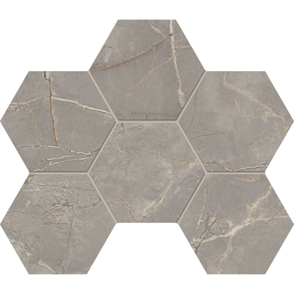 Estima Мозаика Bernini BR03 Hexagon 25x28,5  Неполированная / Основное большое изображение