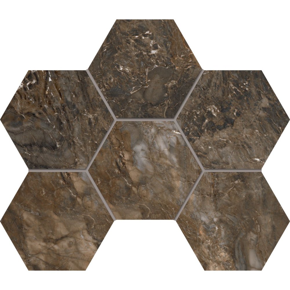 Estima Мозаика Bernini BR04 Hexagon 25x28,5  Неполированная / Основное большое изображение