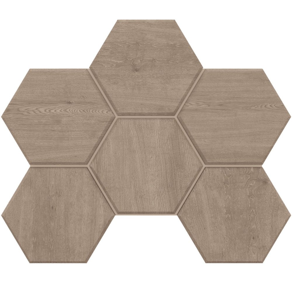 Estima Мозаика Classic Wood CW02 Hexagon 25x28,5  Неполированная / Основное большое изображение