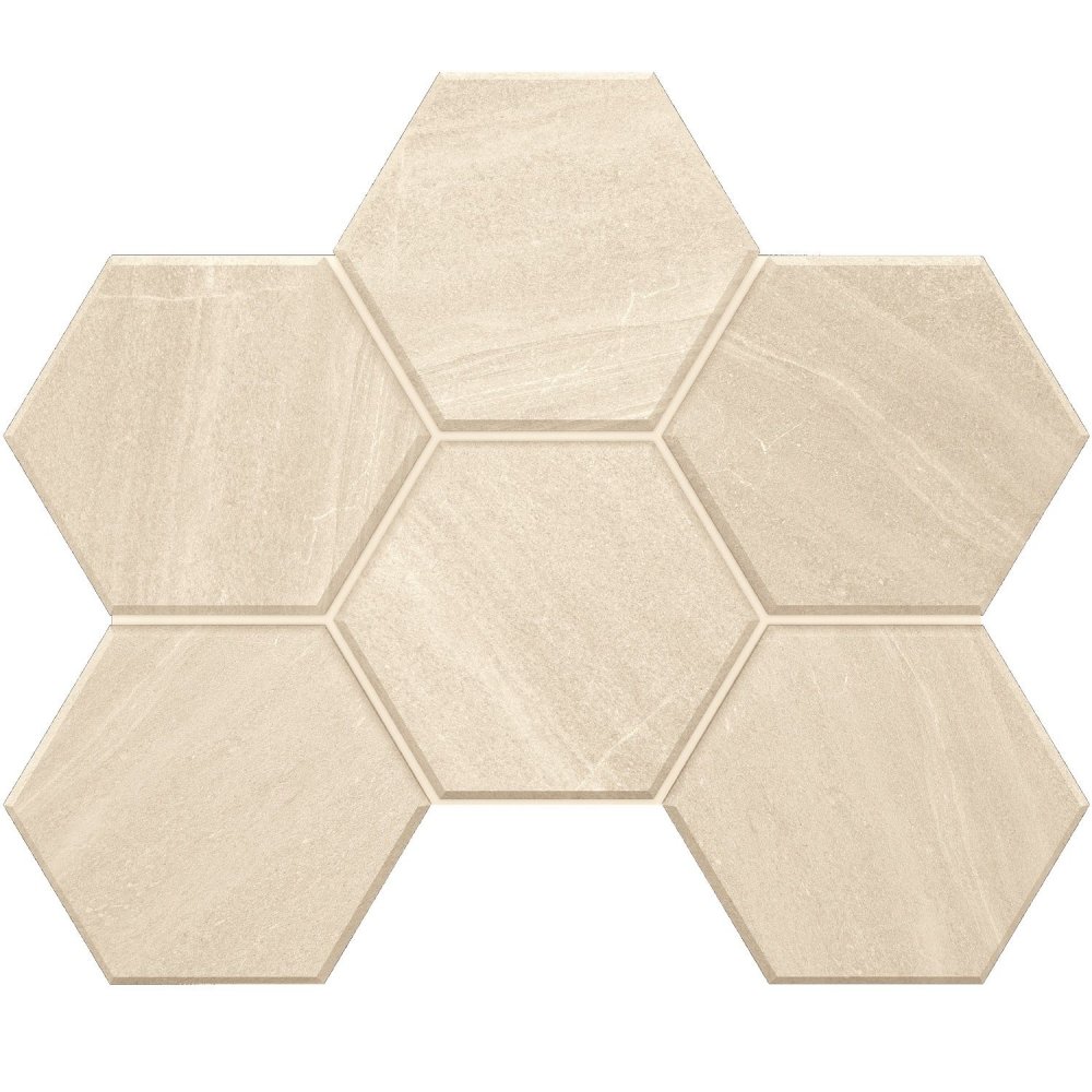 Estima Мозаика Gabbro GB01 Hexagon 25x28,5  Неполированная / Основное большое изображение