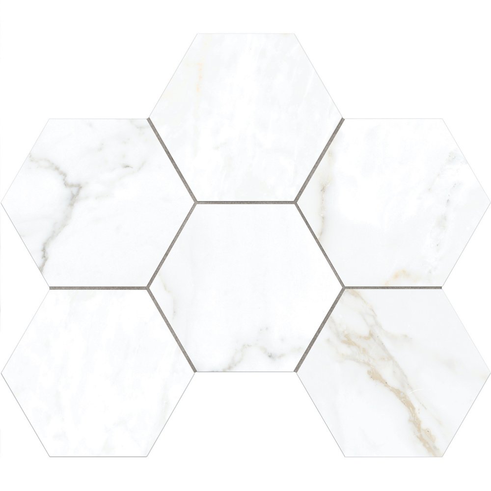Estima Мозаика Ideal ID01 Hexagon 25x28,5  Полированная / Основное большое изображение