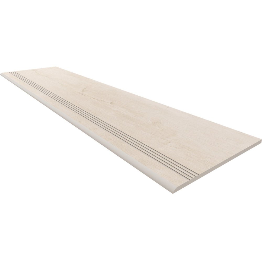 Estima Ступень  Soft Wood SF01-30x120x10- Неполированная  (с насечками) / Основное большое изображение
