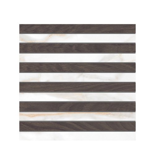 Мозаика  Supreme SM02/SI04 Fascia 30x30x10  Неполированная
