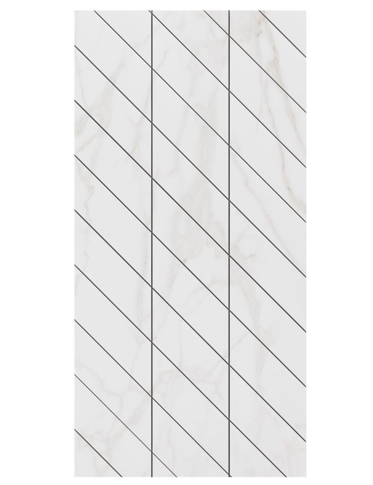 Ametis by Estima Фальшмозаика  Supreme SM02 Corner 30x60x10  Полированная  (левый) / Основное большое изображение