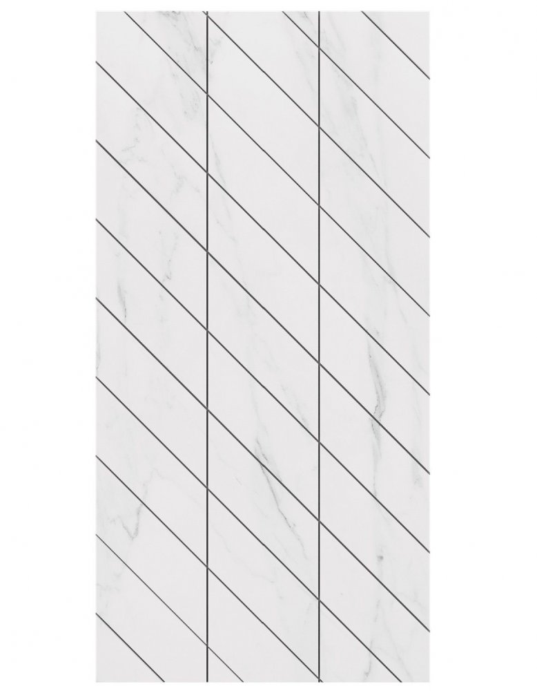 Ametis by Estima Фальшмозаика  Supreme SM01 Corner 29,8x59,8x10  Полированная  (левый) / Основное большое изображение