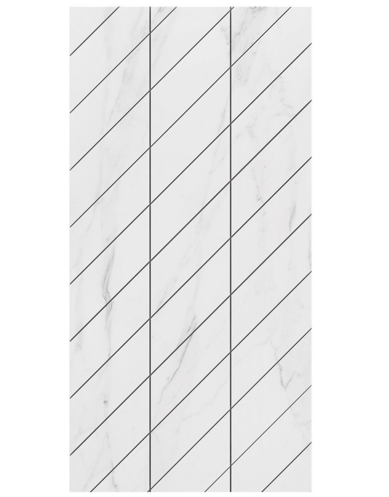 Ametis by Estima Фальшмозаика Supreme  SM01 Corner 29,8x59,8x10  Полированная  (правый) / Основное большое изображение