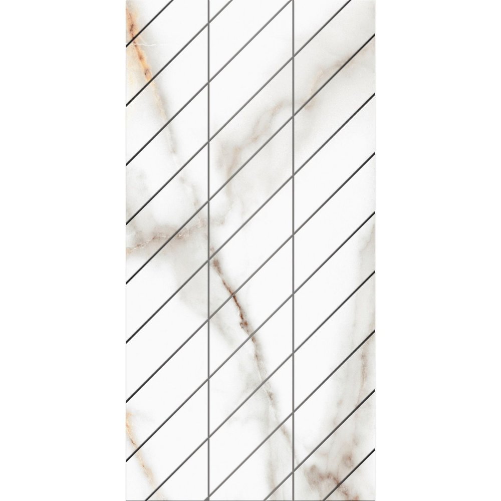 Ametis by Estima Фальшмозаика  Supreme SM03 Corner 29,8x59,8x10  Полированная  (правый) / Основное большое изображение