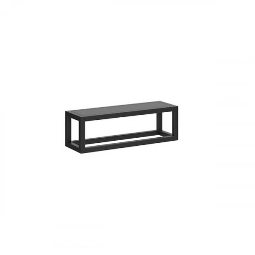 Kerama Marazzi PL.N.sh.35/BLK Полка PLAZA Next металлическая с крышкой 35 черный матовый / Основное малое изображение