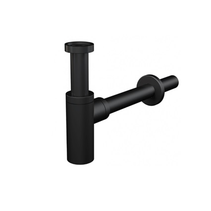 Kerama Marazzi A400BLACK Сифон для умывальника цельнометаллический черный / Основное большое изображение
