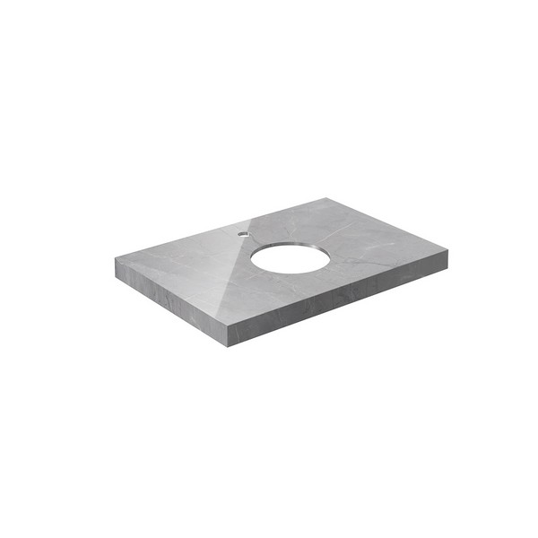 Kerama Marazzi CN70.SG560702R Спец. изделие декоративное из керамогранита Риальто 70x48, серый лаппатированный керамогранит / Основное большое изображение