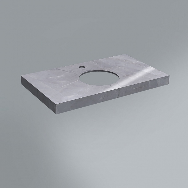 Kerama Marazzi CN80/SG560702R Спец. изделие декоративное Риальто серый лаппатированный 47.8*79.8 керам.декор / Основное большое изображение