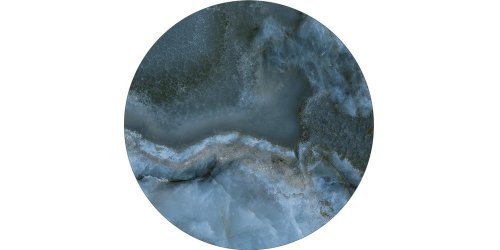 CO4.SG567502R/431 Спец. изделие декоративное CONO Onice синий (круглая полка) 43.1*43.1 керам. декор