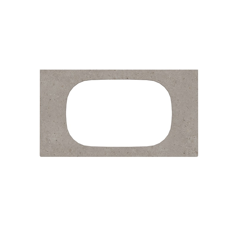 Kerama Marazzi MA.2.0.SG519920R/90 Спец. изд. декоративное для раковин, встраив. сверху MAGICA Риккарди 90 см, серый, без отверстия под смеситель / Основное большое изображение