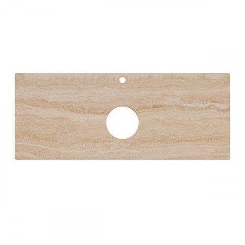 Kerama Marazzi PL1.SG560400R/120 Спец. изделие декоративное для накладных раковин Риальто песочный 48*120 / Основное малое изображение