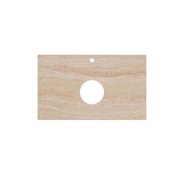 Kerama Marazzi PL1.SG560400R/80 Спец. изделие декоративное для накладных раковин Риальто песочный 48*80 / Основное большое изображение