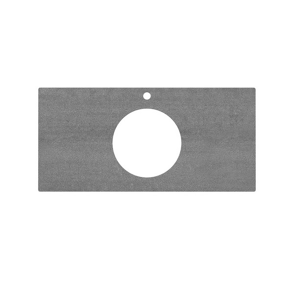 Kerama Marazzi PL5.DD500600R/100 Спец. изделие декоративное для накладных раковин 100, Про Дабл антрацит / Основное большое изображение