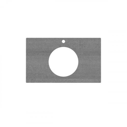 Kerama Marazzi PL5.DD500600R/80 Спец. изделие декоративное для накладных раковин Про Дабл 80, антрацит / Основное малое изображение