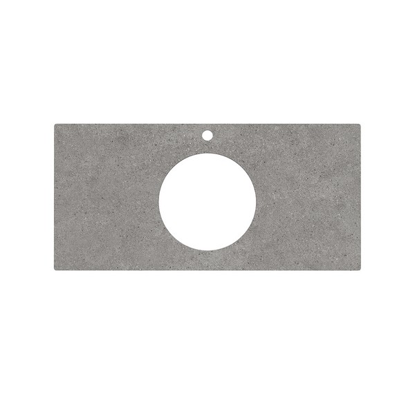Kerama Marazzi PL5.DL500900R/100 Спец. изделие декоративное для накладных раковин 100, Фондамента серое / Основное большое изображение