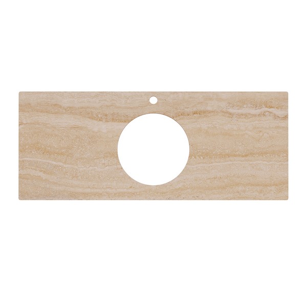 Kerama Marazzi PL5.SG560400R/120 Спец. изделие декоративное для накладных раковин Риальто 120, песочное / Основное большое изображение