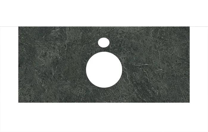 Kerama Marazzi PL1.VT97/100 Спец. изделие декоративное без отверстий Риальто зеленый темный 48*100 керам. / Основное большое изображение