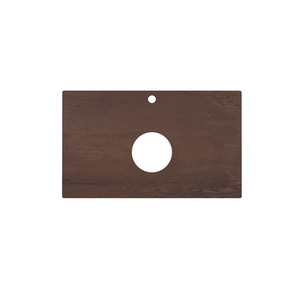 Kerama Marazzi PL1.DD571300R/80 Спец. изделие декоративное для накладных раковин Про Феррум коричневый 48*80 / Основное большое изображение