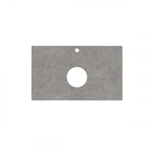 Kerama Marazzi PL1.DL500900R/80 Спец. изделие декоративное для накладных раковин Фондамента серый 48*80 / Основное малое изображение