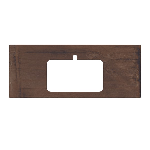 Kerama Marazzi PL2.DD571300R/120 Спец. изделие декоративн.для раковин, встраиваемых сверху Про Феррум коричн.48*120 / Основное большое изображение