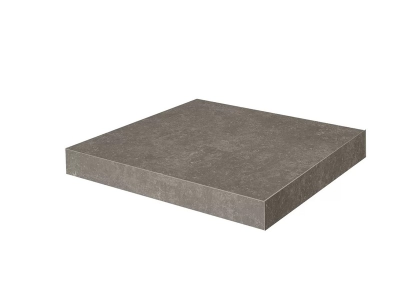 Kerama Marazzi KM6012G0151RGCA Ступень угловая клееная Касабланка HP коричневый матовый обрезной 33x33x0,9 / Основное большое изображение
