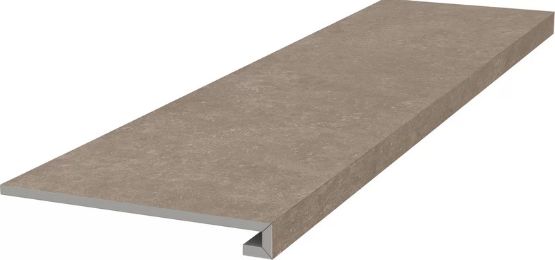 Kerama Marazzi KM6012G0181RGCF Ступень фронтальная клееная Касабланка HP бежевый матовый обрезной 33x119,5x0,9 / Основное большое изображение