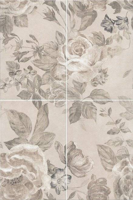 Kerama Marazzi Панно Александрия светлый (из 4-х плиток) 40x60 / Основное большое изображение