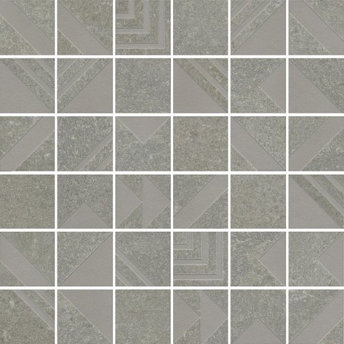 Декор Про Нордик мозаичный серый светлый 30x30