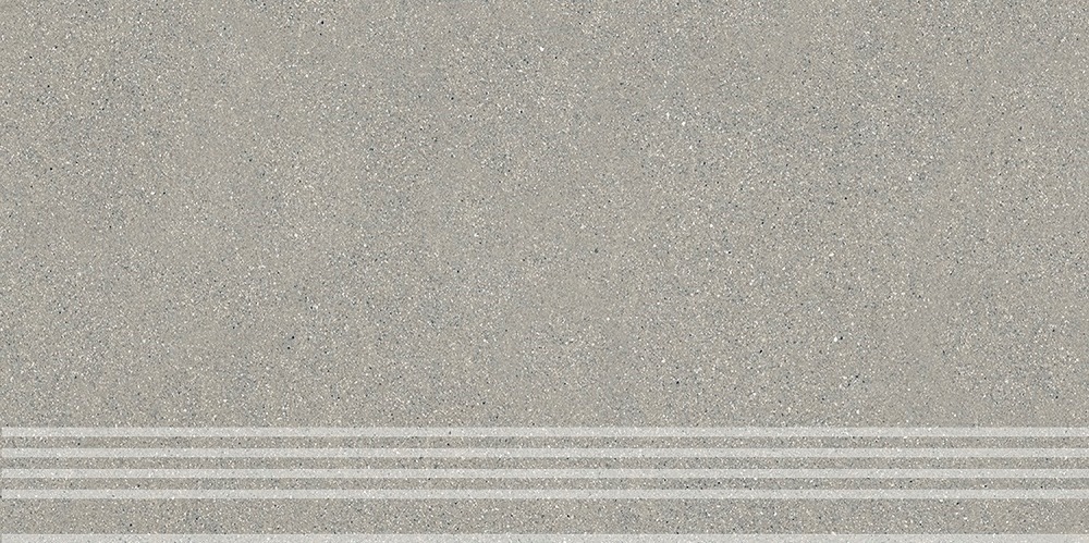 Kerama Marazzi Ступень Джиминьяно серый матовый 30x60 / Основное большое изображение