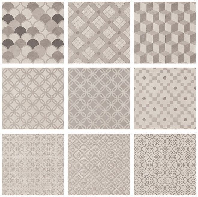 Kerama Marazzi Керамогранит Карнаби-стрит Орнамент Беж 20x20 / Основное большое изображение