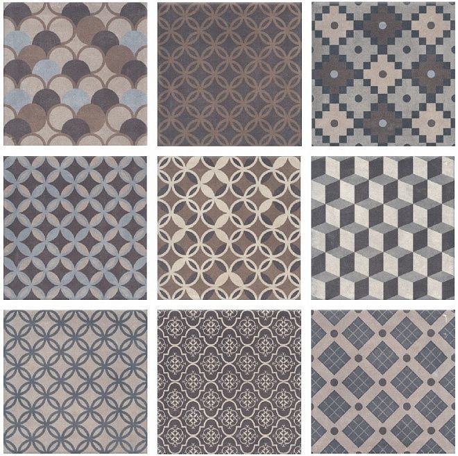 Kerama Marazzi Керамогранит Карнаби-стрит Орнамент 20x20 / Основное большое изображение