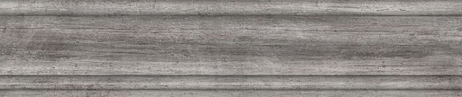 Kerama Marazzi Плинтус Антик Вуд серый 8x39,8 / Основное большое изображение